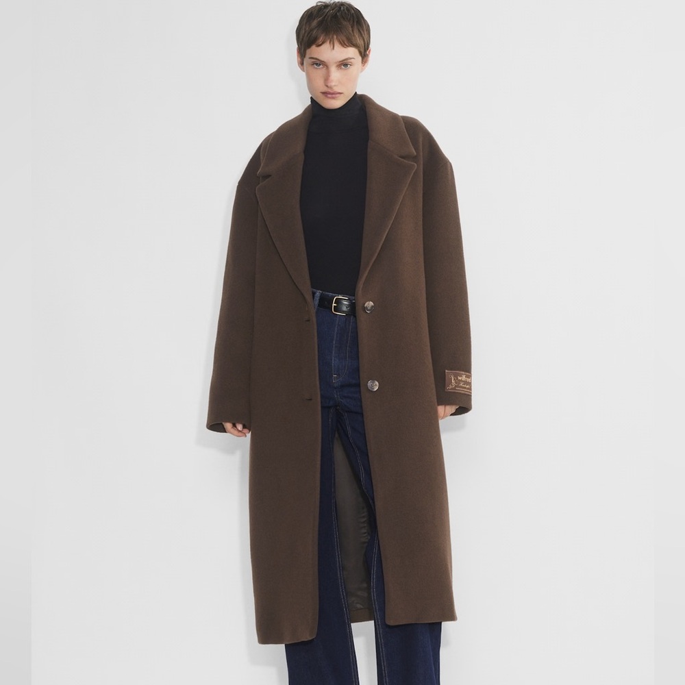 Aritzia Wilfred The Only Coat - Wool Cashmere